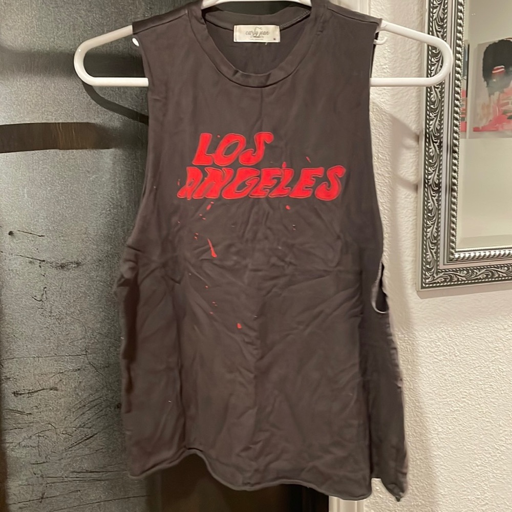 CJLA muscle tee.